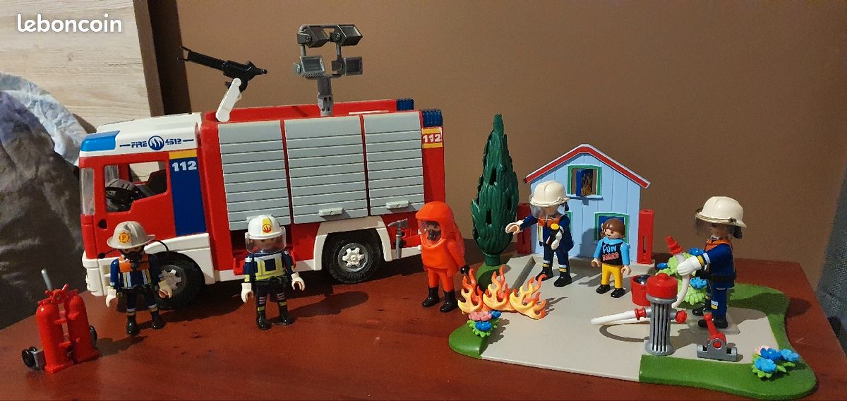 Pompiers playmobil (image 1)