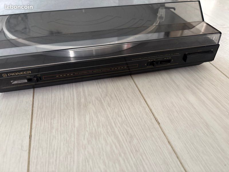 Platine Vinyle Pioneer PL-X33Z - Noir - Fonctionnelle - Courroie