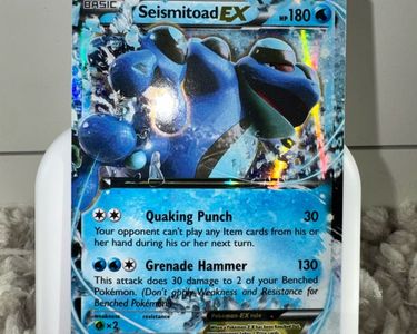 seismitoad ex pokemon card value 106/111 Full Art Furious Fists Holo Rare Ne Water Colorless Most Expensive Seismitoad Pokmon Cards