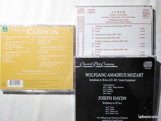 CD lot n° 4 Musique classique (image 3)