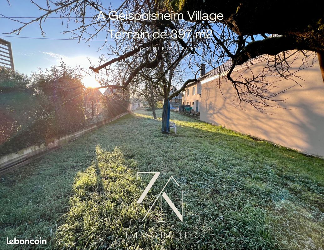 Terrain 397 m² · à Geispolsheim · 397 m² · 156 800 €