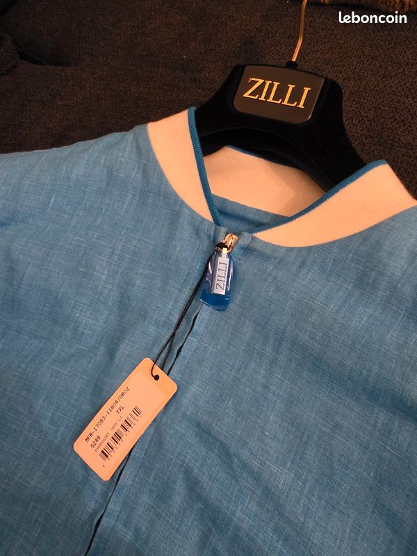 Veste Zilli Pour Homme En 100% Soie Doublée Veau - Marron Moutarde, Fabriqué En France