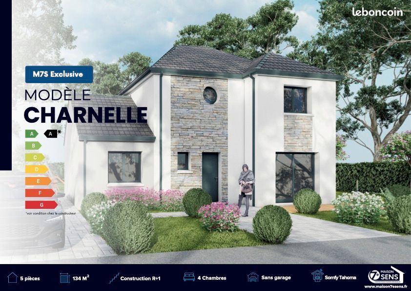 Maison 5 pièces 134 m² · à Poligny · 134 m² · 268 457 €