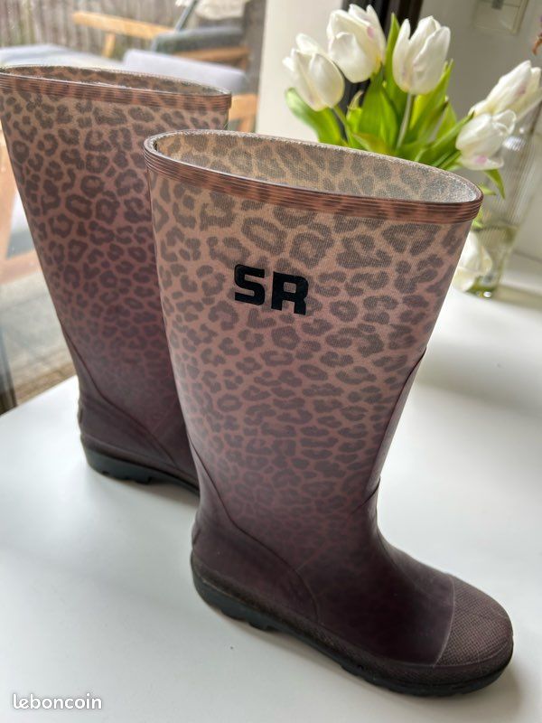 Bottes De Pluie Sonia Rykiel - Multicolore Pointure 29 EU - Neuves Avec Emballage