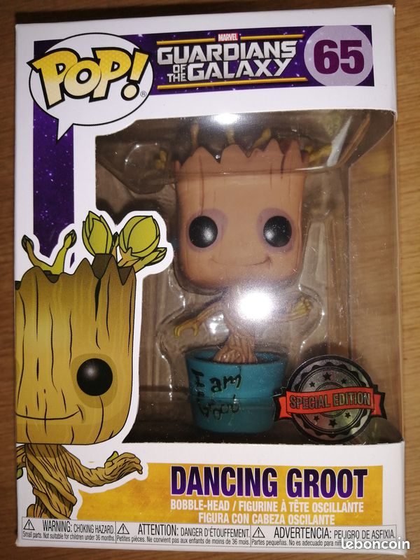 Pop Funko 65 Dancing Groot ( Marvel ) (image 1)