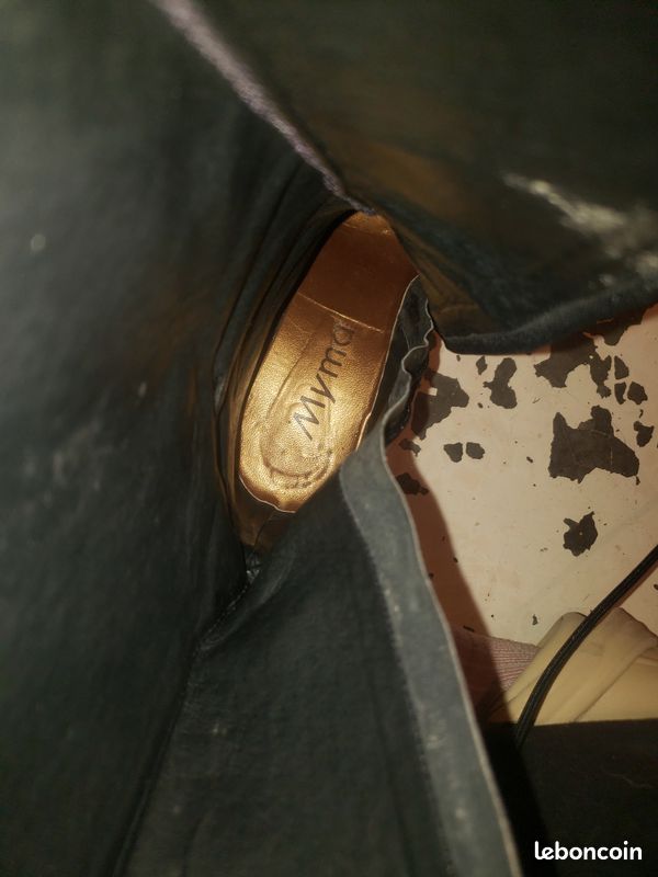 Bottes en cuir taille 39 (image 2)