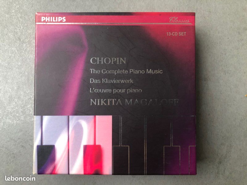 Nikita Magaloff Chopin The complete Piano Music Philips clássicos (image 1)