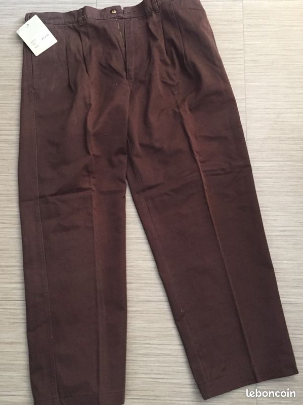 JEANS marron noir Cotton taille 46 (image 1)