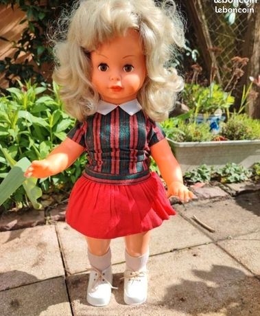 TRÈS RARE poupée Gégé vintage Claudine Année 1968, Poupée De