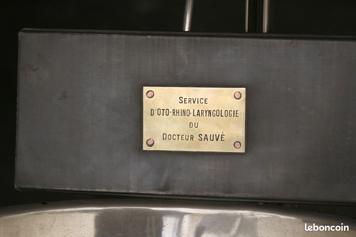 Meuble de métier : impressionnant siège de médecin des années 20/30 (image 3)