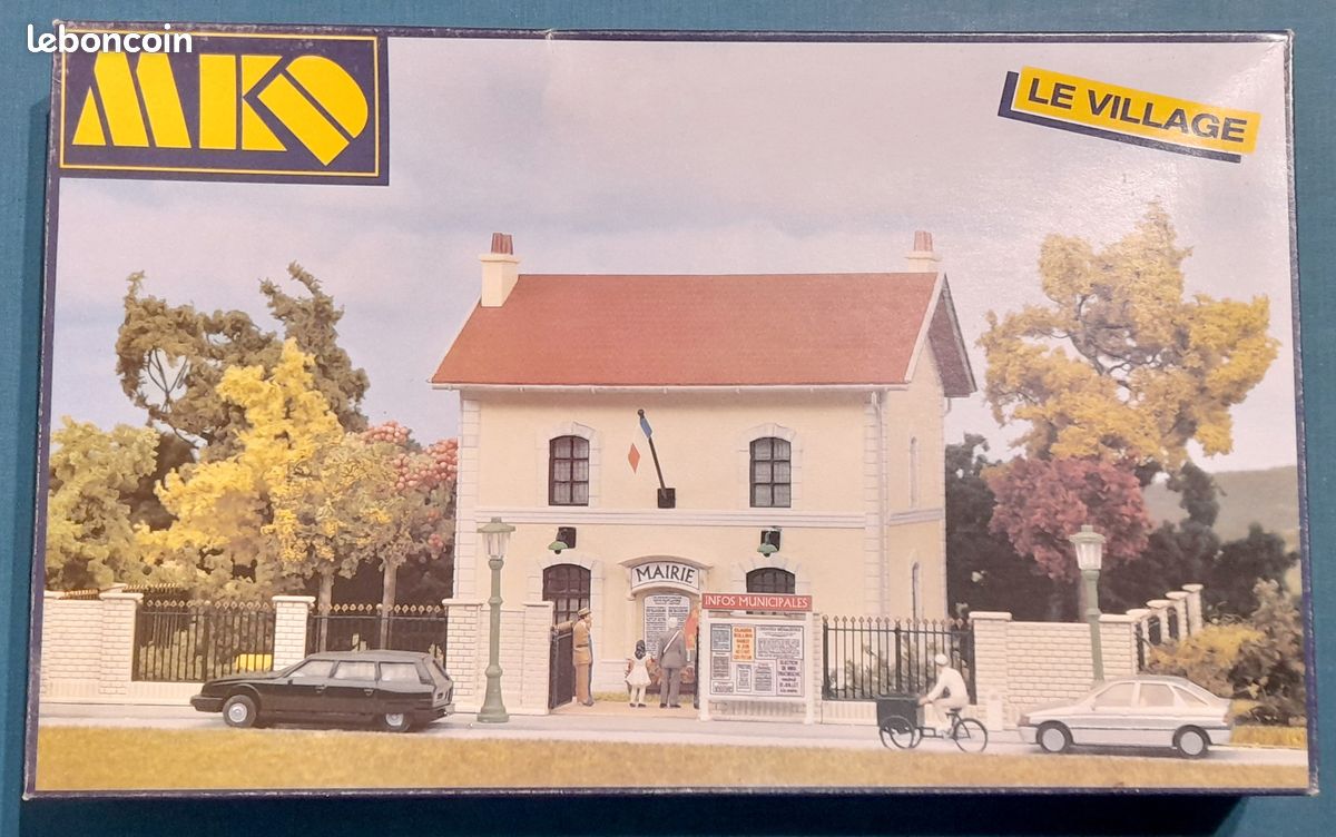 Maquette Train HO - Épicerie Quincaillerie MKD - Bâtiment Miniature NEUF