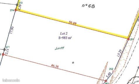 Terrain 984 m² · à Sancourt · 984 m² · 24 000 €