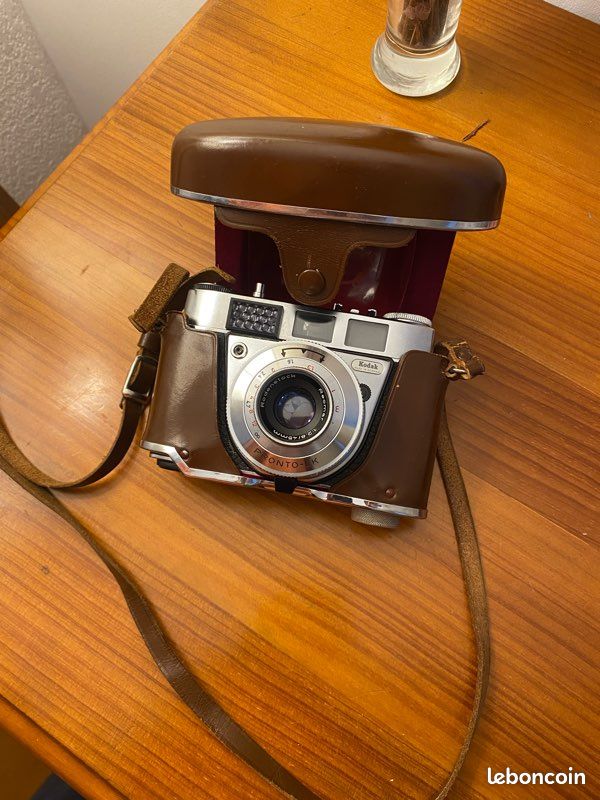 Appareil photo argentique Kodak Retinette IB - Label Emmaüs