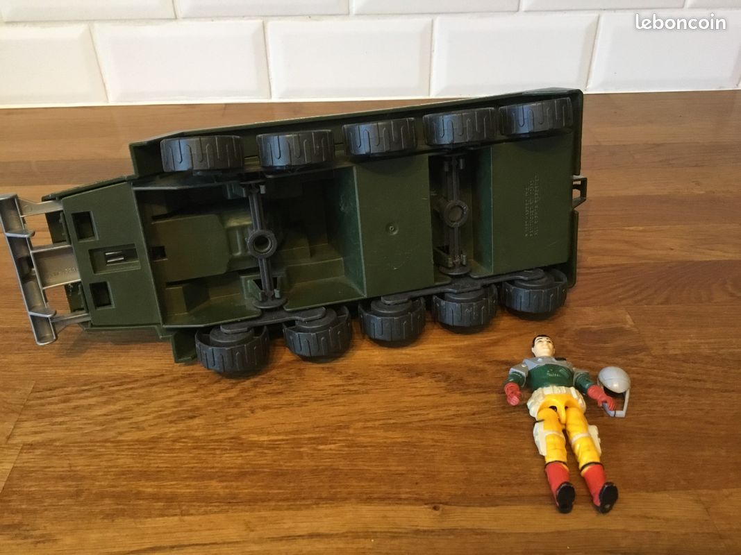 Gi Joe Vintage Backstop 1987 Complet Persuader Driver Action Force