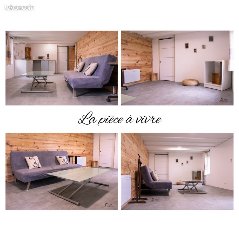 Location saisonnière :Gîte/ T2 à la Campagne Idéal Halte sportive et cavaliers (image 1)