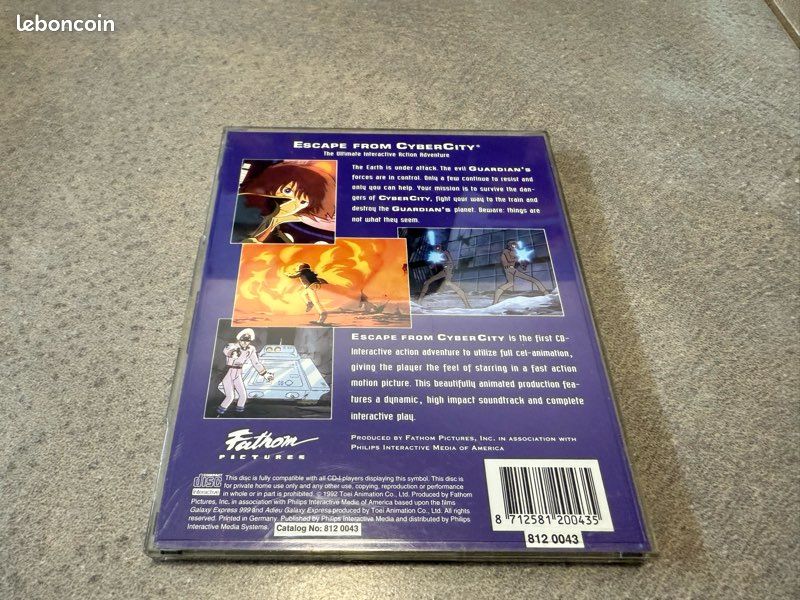 Escape From Cybercity Sur Philips CD-i - Complet FR - Bon état