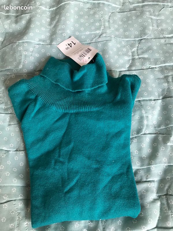 Sous pull neuf Garçon, 8 ans, Okaidi (image 1)