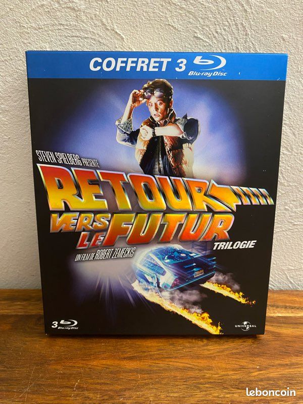 Coffret Trilogie « Retour vers le Futur » en Blu-Ray (image 1)