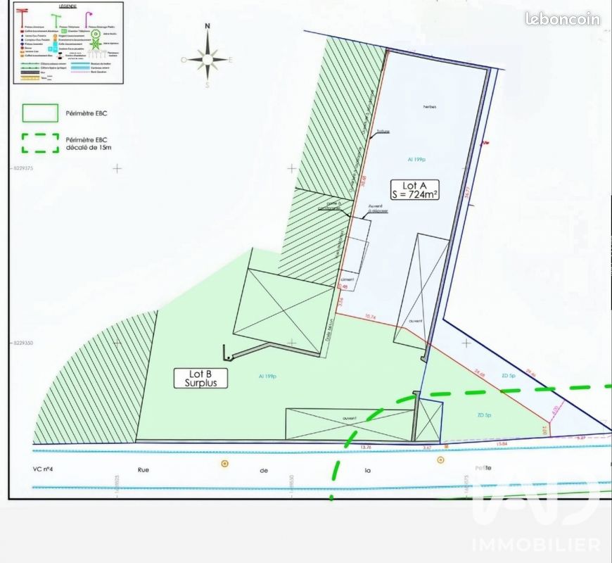 Terrain 724 m² · à Séry-Magneval · 724 m² · 60 000 €