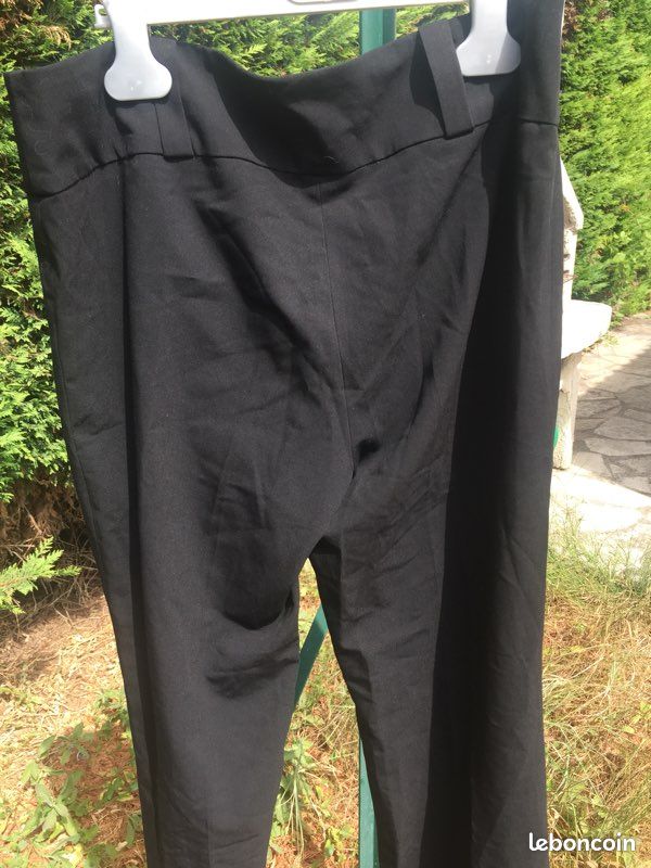Pantalon tailleur noir Naf Naf taille 40 (image 8)