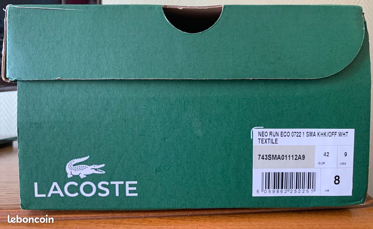 Lacoste Neo run eco pointure 42 neuves (image 6)