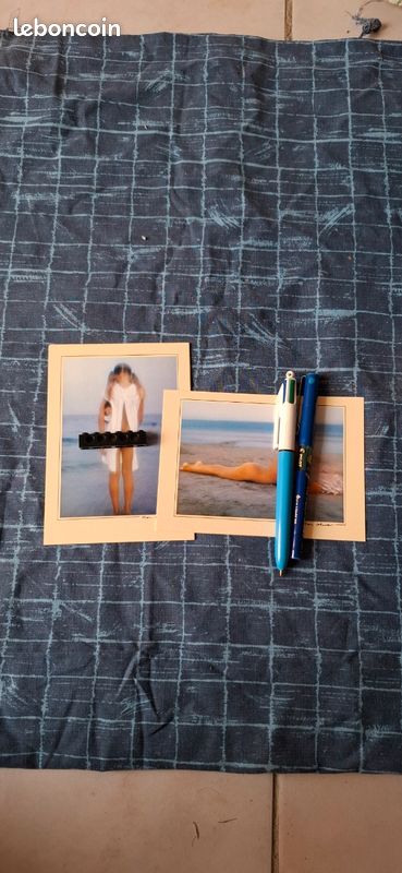 Carte postale Ron Oliver nue a la plage (image 1)