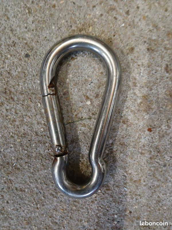Mousqueton inox (image 1)