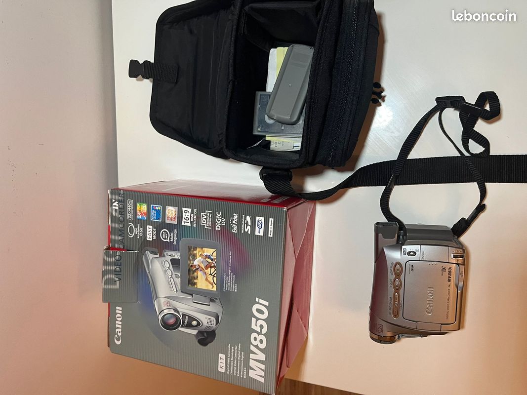 Camescope Canon MV850i format miniDV (image 1)