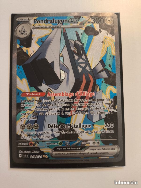 Carte pokémon Pondralugon (image 1)