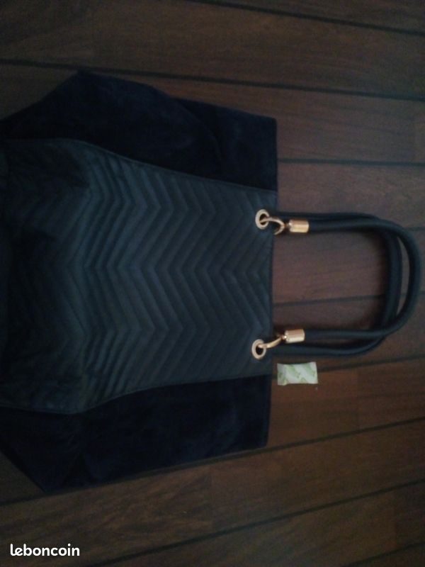 Sac à main bleu foncé (neuf)/ eli31470 (image 1)