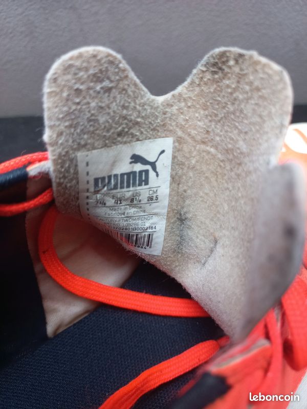 Puma chaussures de football crampons orange - T41” (image 4)