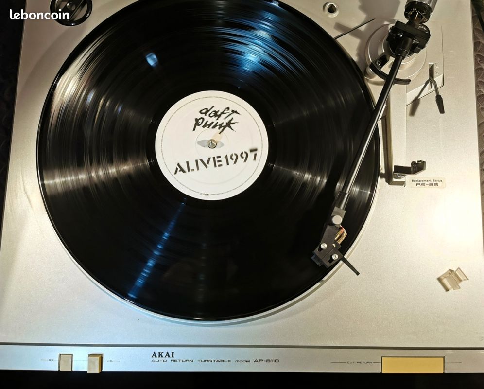Vintage AKAI AP-003 Platine semi-automatique à entraînement par courroie Tourne-disque fabriqué au Japon - France