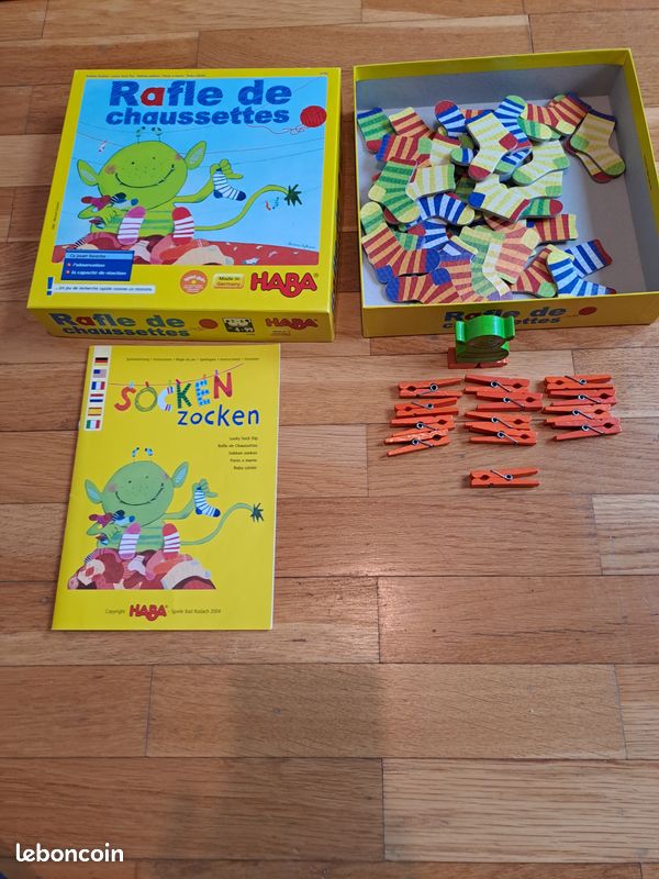 Jeu Haba La rafle des chaussettes (image 1)