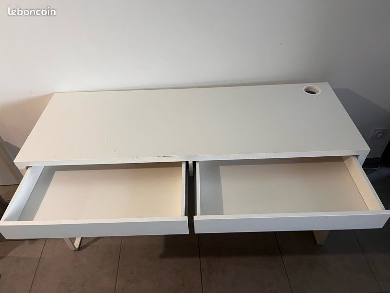 Bureau 2 tiroirs IKEA (image 2)