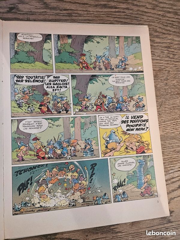 Livre bd Asterix en Corse- EO de 1972 (image 6)