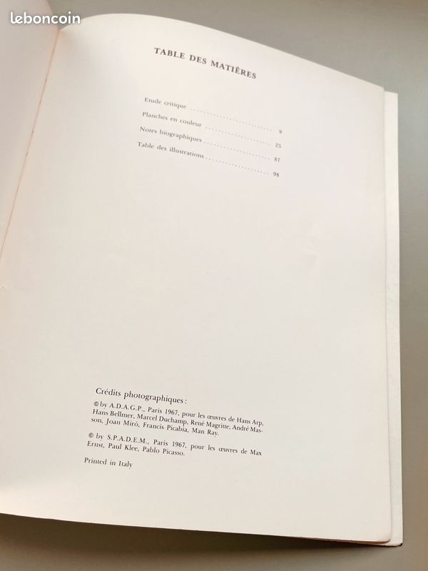 Chef-d'œuvre de la peinture - Le surréalisme - E. Crispolti - Très bon état (image 3)