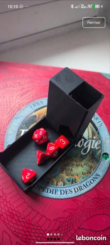 Dice tower range dès (image 1)