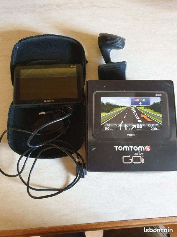 GPS TomTom Go Live Europe - Modèle D'occasion Testé Et Fonctionnel, Cartes Europe