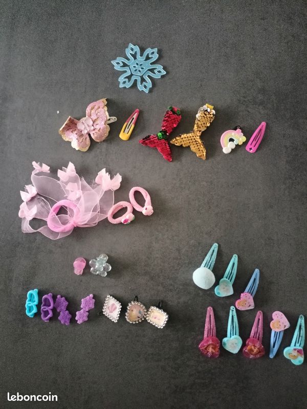 Lot articles coiffants fille (image 1)