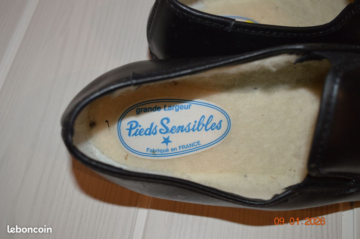 N46- Chaussures pied sensible T40 (image 3)