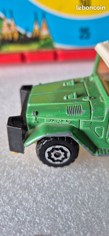 Majorette Série 3000 - Toyota Land Cruiser 4x4 Rallye - 1/36 - Occasion Boîte