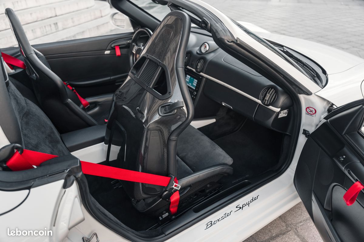 Porsche 987 Boxster Spyder 3.4 320 PDK - 2e main - Origine France (image 7)