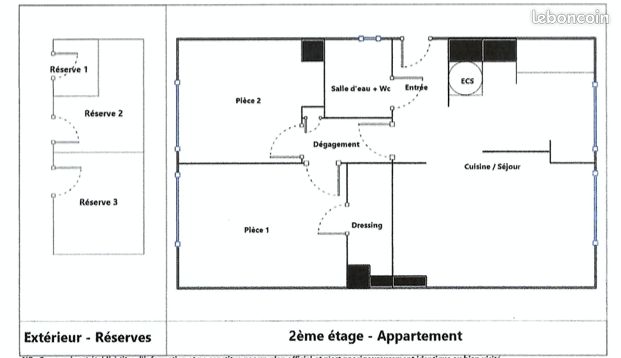 Appartement a louer thiais - 3 pièce(s) - 50 m2 - Surfyn