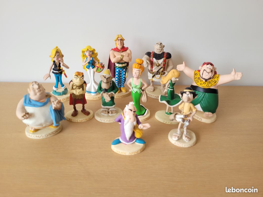 Figurine Astérix Et Falbala Des Années 1980 - Collection Asterix Vintage