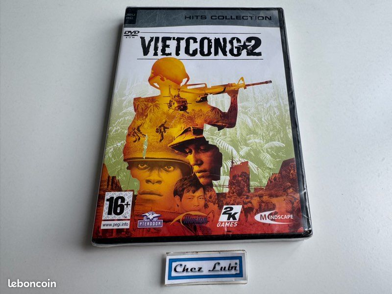 Jeu PC VIETCONG 2 - Version Française - Bon état - Boîtier Et Manuel Inclus