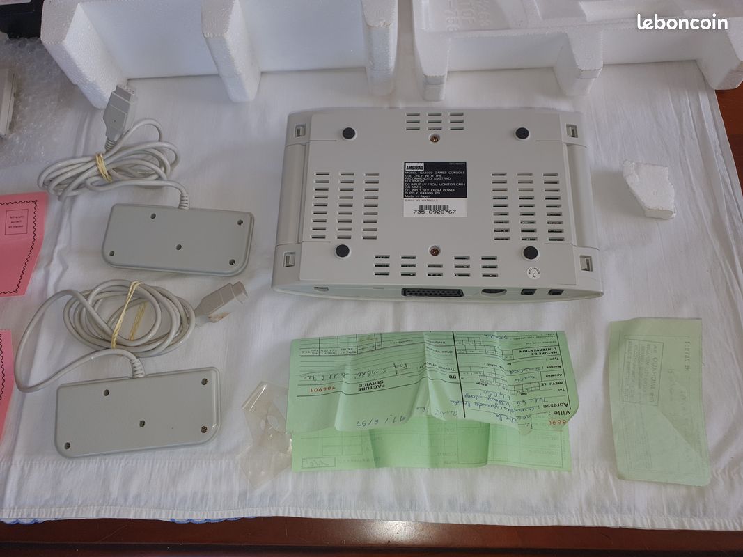 Console Amstrad GX 4000 Complète En Boîte – Version PAL Euro / Fra, Bon état