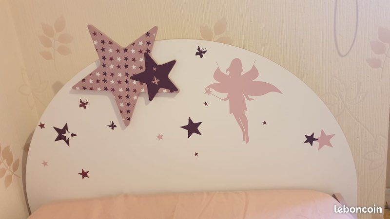 Lit enfant fille rose (image 5)