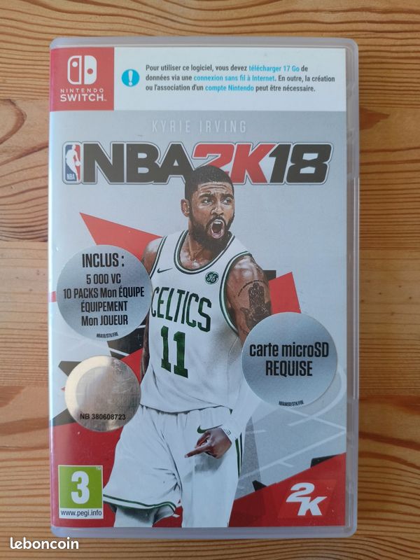 Jeu NBA 2K 18 switch (image 1)