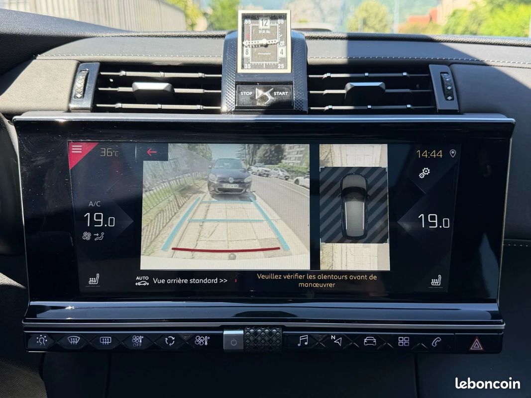 DS DS7 CROSSBACK BlueHDi 180 EAT8 Grand Chic OPERA - SUIVI COMPLET - ATTELAGE - TOIT OUVRANT - CAMERA 360 (image 37)
