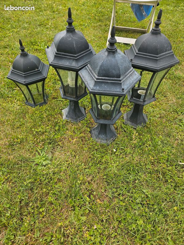3 potelets fonte aluminium (image 1)